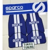 SPARCO MAVİ KAYMAZ TABAN DEKORATİF OTO HALI PASPAS VE TORPİDO HAVLUSU GÖĞÜS HALISI ÜNİVERSAL(ANAHTARLIK HEDİYELİ)