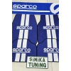 SPARCO MAVİ KAYMAZ TABAN DEKORATİF OTO HALI PASPAS VE TORPİDO HAVLUSU GÖĞÜS HALISI ÜNİVERSAL(ANAHTARLIK HEDİYELİ)
