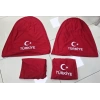 AYYILDIZ KIRMIZI AYYILDIZ SERVİS KILIFI ÖN VE ARKA 4PARÇA TAKIM 1.KALİTE LİKRALİ PENYE YIKANABİLİR
