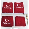 AYYILDIZ KIRMIZI AYYILDIZ SERVİS KILIFI ÖN VE ARKA 4PARÇA TAKIM 1.KALİTE LİKRALİ PENYE YIKANABİLİR