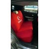 AYYILDIZ KIRMIZI AYYILDIZ SERVİS KILIFI ÖN VE ARKA 4PARÇA TAKIM 1.KALİTE LİKRALİ PENYE YIKANABİLİR