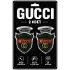 GUCCI Chia Arma Krom Oto Amblem – 5 × 3,5 cm