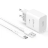 APRİCOT TYPE- C VE USB UÇLU HIZLI ŞARJ KABLOSU VE ADAPTÖRÜ 18W