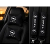 OPEL SIYAH İKİLİ YASTIK VE KEMER KILIFI SETİ