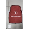 TURKISH AIRLINES DESEN KAYMAZ TABAN DEKORATİF OTO HALI PASPAS ÜNİVERSAL YIKANABİLİR HER ARACA UYUMLU