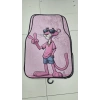 Pink pembe panter KAYMAZ TABAN DEKORATİF OTO Paspas