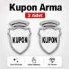 KUPON Chia Arma Krom Oto Amblem – 5 × 3,5 cm