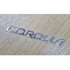 Toyota Corolla Krom Metal Bagaj Arması – Parlak 3D Logo