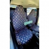 KAHVERENGİ YAZILI XL SİYAH 3D BASKI OTOMOBİL SERVİS KILIFI ÖN VE ARKA 4PARÇA TAKIM 1.KALİTE LİKRALİ PENYE YIKANABİLİR HER ARACA UYUMLU