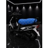 KUPON MAVI DESENLİ MOTORSİKLET SELE KILIFI 1.KALİTE LİKRALİ PENYE YIKANABİLİR