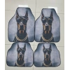 DOBERMAN Siyah DÖRT Parca paspas