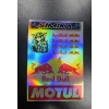 MOTOR HOLOGRAM 10X15 CM KALİTELİ BASKI STICKER 10 adet ETIKET Redbull