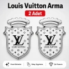 XL Chia Arma Krom Oto Amblem – 5 × 3,5 cm