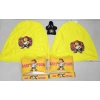 SARI SİMPSON SÜPER SET DÖRTLÜ SERVİS KILIFI + İKİLİ YASTIK VE KEMER KILIFI +VİTES POLARI