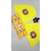 SARI SİMPSON SÜPER SET DÖRTLÜ SERVİS KILIFI + İKİLİ YASTIK VE KEMER KILIFI +VİTES POLARI