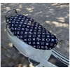 SİYAH BEYAZ DESENLİ MOTOR SELE KILIFI 1.KALİTE