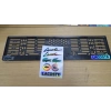 Siyah Plakalık universal klipsli (2 adet) lcst Etiket set (2 set)