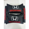 HONDA SİYAH İKİLİ YASTIK VE KEMER KILIFI SETİ