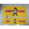 SİMPSON SIRT HAVLUSU SETİ ÖN VE ARKA (DİKİZ AYNA SÜSÜ HEDİYE)