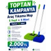 10 adet Teleskopik Araba Yıkama Mopu_Mikrofiber Başlıklı, Çizmez yüzey Araba Fırçası (yedeksiz)