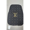 LV SARI SİYAH DESEN KAYMAZ TABAN DEKORATİF OTO HALI PASPAS ÜNİVERSAL YIKANABİLİR HER ARACA UYUMLU