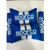 MAVİ SPARCO İKİLİ YASTIK VE KEMER KILIFI SETİ