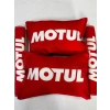 KIRMIZI MOTUL İKİLİ YASTIK VE KEMER KILIFI SETİ