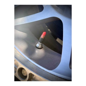 Kırmızı Ruj sibop kapağı 4lü 3d