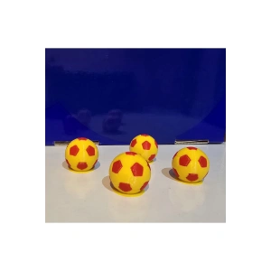 Sarı kırmızı taraftar sibop kapağı 4lü