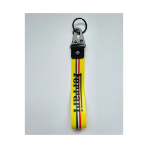 Bez Oto-moto Kumaş Anahtarlık Kaliteli Aksesuar 19cm Cift Taraflı Baskı