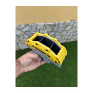 Porsche tasarımlı Spor Araba Kaliper modeli Kalemlik - 3D Masa Düzenleyici