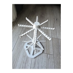 3d Anahtarlık Standı 2 katlı Dönen-Takı Organizer