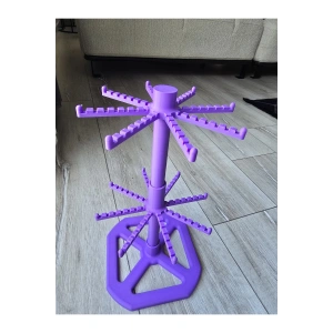 Anahtarlık Standı Renkli 2 katlı Dönen/takı Organizer