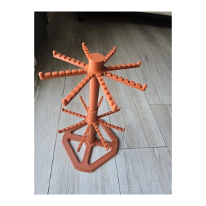 Anahtarlık Standı Renkli 2 katlı Dönen/Organizer_Düzenleyici