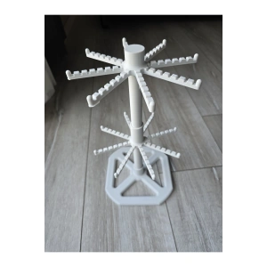 Anahtarlık Standı Renkli 2 katlı Dönen/Organizer_Düzenleyici