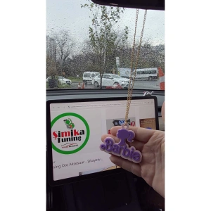 Barbie Dikiz Aynası Süsü Zincirli