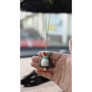 Tavuk Oto Dikiz Aynası Süsü