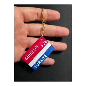 GİRESUN Şehir İl Plakalık Anahtarlık