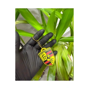 Porshe Tasarımlı Otomobil Anahtarlık 3d