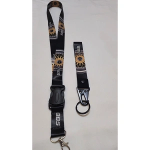 Bbs Kumaş Boyun Askı İpi ve Kancalı Kumaş Anahtarlık, Otomobil Ayna İp ve Anahtarlık