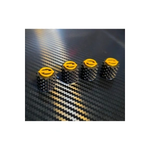 OPEL Siyah Sibop kapağı 4lü