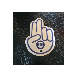 FİAT JDM El Arka Silecek El Sallama Plastik Aparat 3d Kaliteli Aksesuar Büyük Boy