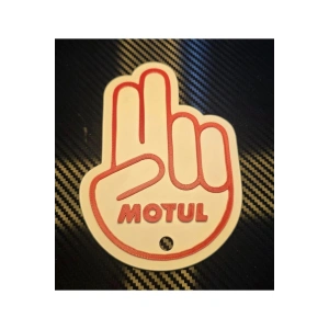 MOTUL JDM El Arka Silecek El Sallama Plastik Aparat 3d Kaliteli Aksesuar Büyük Boy