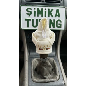 BEYAZ OTOMOBİL VİTES POLARI HOODİE ARAÇ VİTES TOPUZU KIYAFETİ ARAÇ VİTES TOPUZU SWEAT