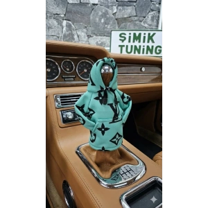 LV DESEN OTOMOBİL POLAR VİTES TOPUZU KILIFI HOODİE VİTES TOPUZ POLAR SWEAT