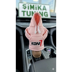 KONİ PEMBE VİTES POLARI - HOODİE VİTES TOPUZ KILIFI-VITES KIYAFETİ İÇİ POLAR
