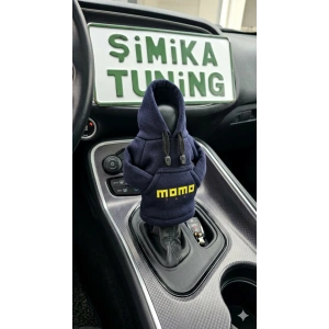 MOMO BASKILI OTOMOBİL VİTES POLARI - HOODİE VİTES TOPUZ KIYAFETİ _POLAR VİTES TOPUZU KILIFI