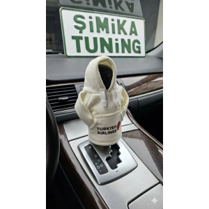 TÜRKİSH AİRLİNES OTOMOBİL VİTES POLARI-HOODİE ARAÇ VİTES KIYAFETİ - POLAR VİTES TOPUZU KILIFI
