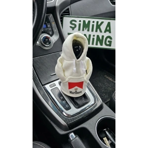 MARLBORO BASKILI OTOMOBİL VİTES POLARI - HOODİE VİTES TOPUZ KIYAFETİ - POLAR VİTES TOPUZU KILIFI