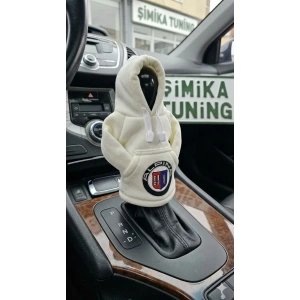 ALPİNA DESEN OTOMOBİL VİTES POLARI - HOODİE VİTES TOPUZ KIYAFETİ - POLAR VİTES TOPUZU KILIFI